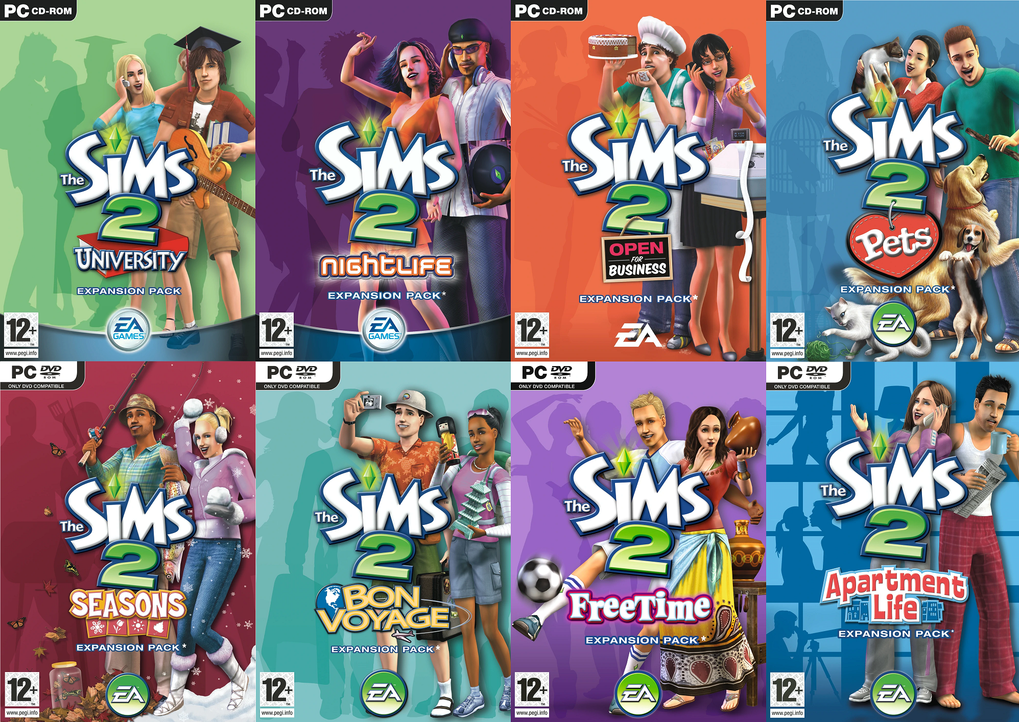 espansioni the sims 2 espansioni the sims 2